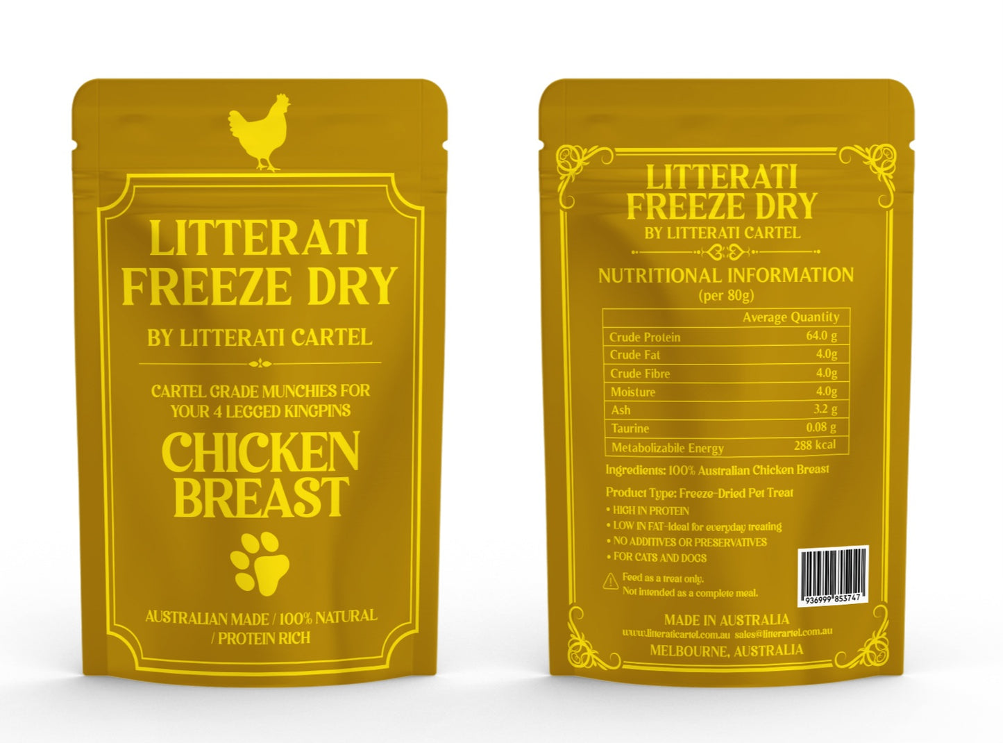 Freeze Dry Chicken Breast - Litterati Cartel